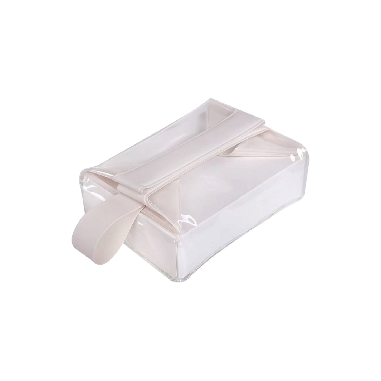 Luxury Magnetic Clear Travel Toiletry Pouch | TSA-Approved