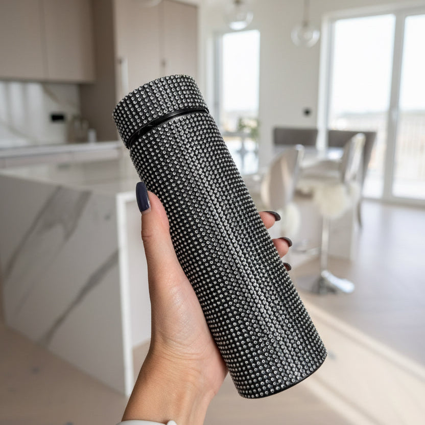 Signature 500ml Insulated Stainless Steel Water Bottle - Black
