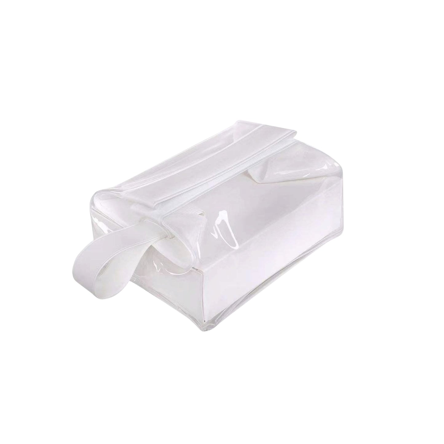 Luxury Magnetic Clear Travel Toiletry Pouch | TSA-Approved